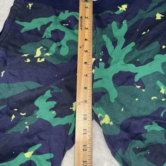 Adidas Big Boys Camo Print Crew Sweatshirt Shorts Set Size Medium (11-12) - Picture 8 of 10